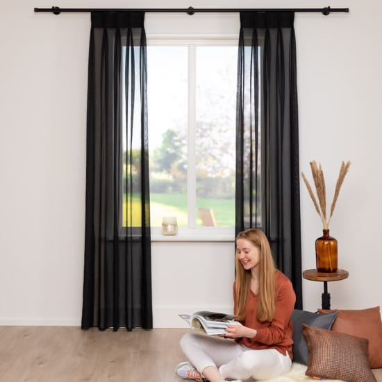 A House of Happiness Kantoner in de kleur Zwart 10