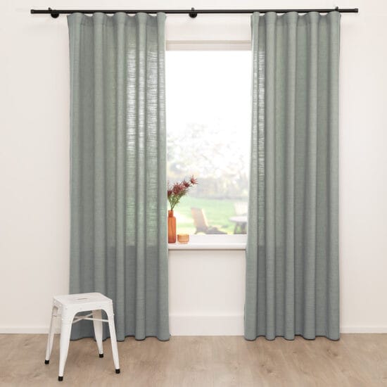 A House of Happiness Ramie in de kleur Grijs groen 33