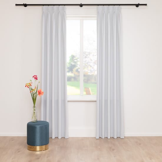 A House of Happiness Rinero dim-out gordijnstof van 100% gerecycled PET, verkrijgbaar in 150 en 300 cm.