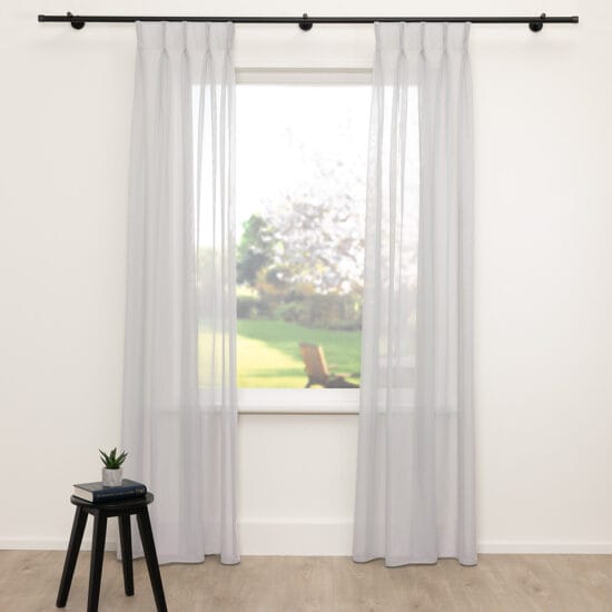 A House of Happiness Top Voile in de kleur Lichtgrijs 52
