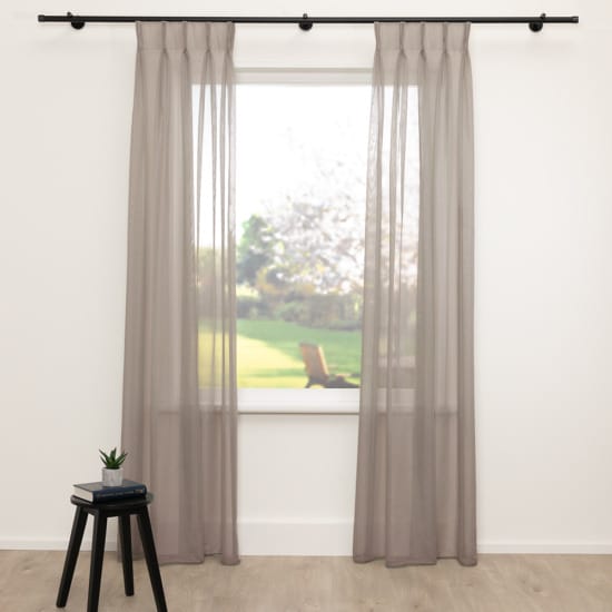 A House of Happiness Top Voile in de kleur Taupe 21