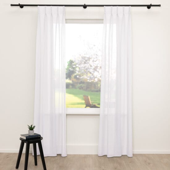 A House of Happiness Top Voile in de kleur Wit 01