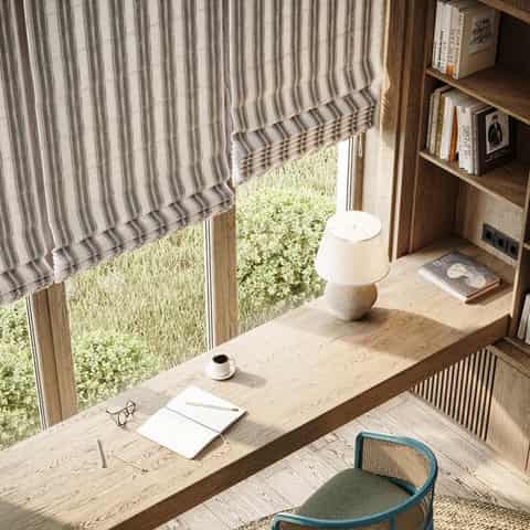 ADO Goldkante ALL TIME STRIPE, artikel 1102, kleur 913, stofdetail