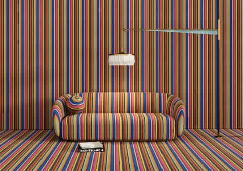 ADO Goldkante COTTON STRIPE RE, artikel 1504, kleur 564, sfeerbeeld