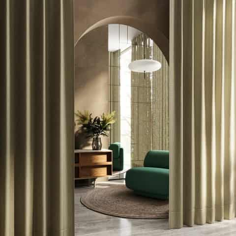 ADO Goldkante MERINGUE, artikel 1014, kleur 842, stofdetail