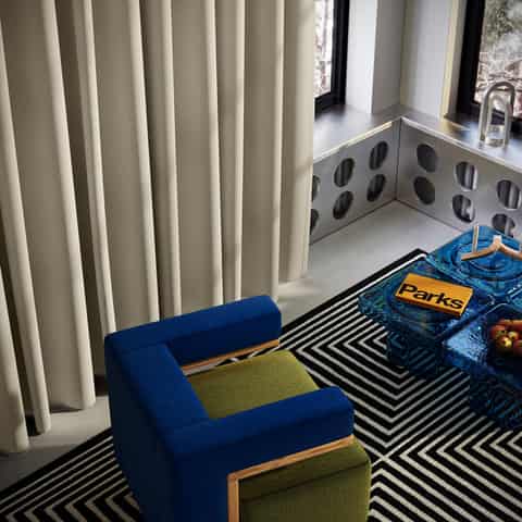 ADO Goldkante MOON BLACKOUT FR, artikel 1310, kleur 111, stofdetail