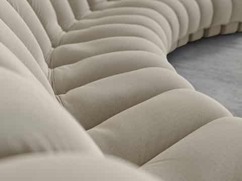 ADO Goldkante SLOW DOWN, artikel 1501, kleur 110, stofdetail