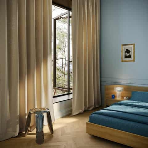 ADO Goldkante SO BISCUIT RE, artikel 2602, kleur 512, stofdetail
