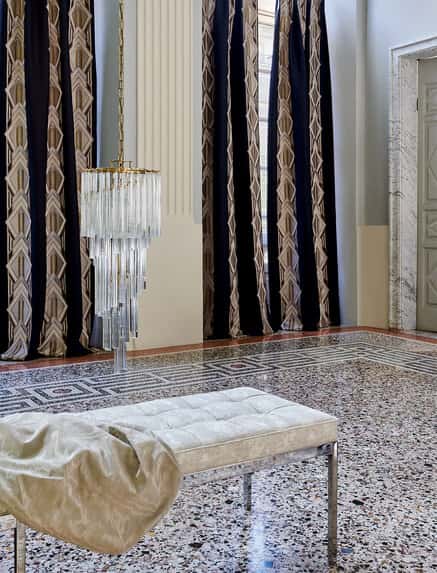Ardecora Il Travertino toegepast in een interieur