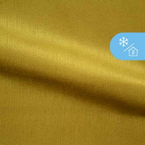 Cachet MEDINA, kleur 223033 MUSTARD, stofstaal