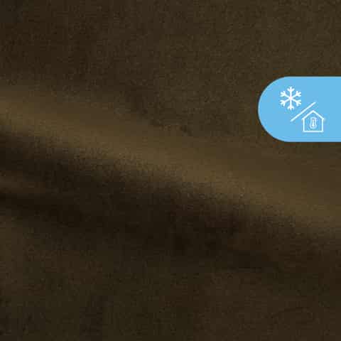 Cachet MONACO, kleur 225072 CHOCOLATE, stofstaal