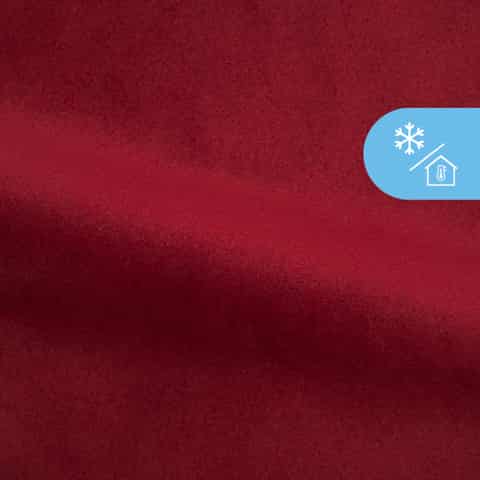 Cachet MONACO, kleur 225104 BURGUNDY, stofstaal