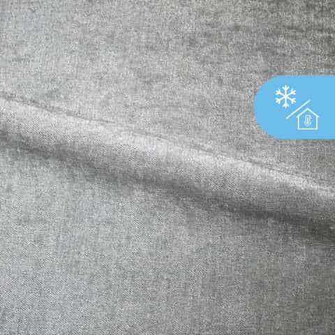 Cachet NAPELS, kleur 222125 SILVER, stofstaal