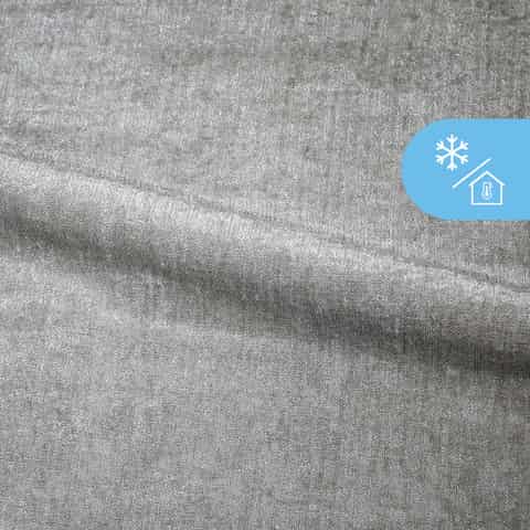 Cachet NAPELS, kleur 222127 ALUMINIUM, stofstaal