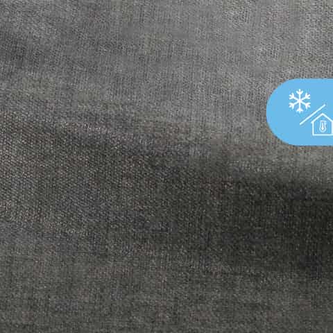 Cachet RIYAD FR, kleur 221046 ANTHRACITE, stofstaal