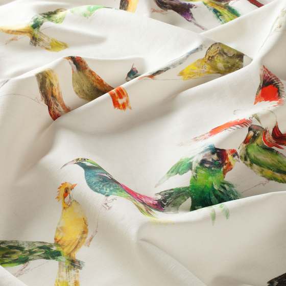 Chivasso Birdsong overgordijnstof in kleur CH2718/030