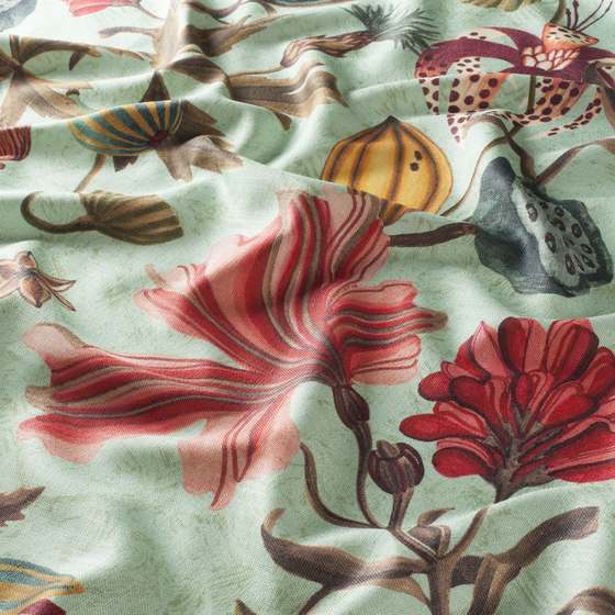Chivasso Curious Garden overgordijnstof in kleur CH3078/010