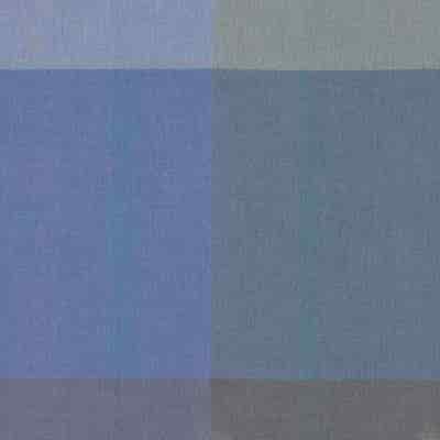De Ploeg Check Inbetween – kleurcode 43 De Ploeg Check inbetween stof op 300 cm, met 5 door de bron vermelde kleuren; samenstelling niet compleet vastgelegd. Afgebeeld in kleurcode 43.