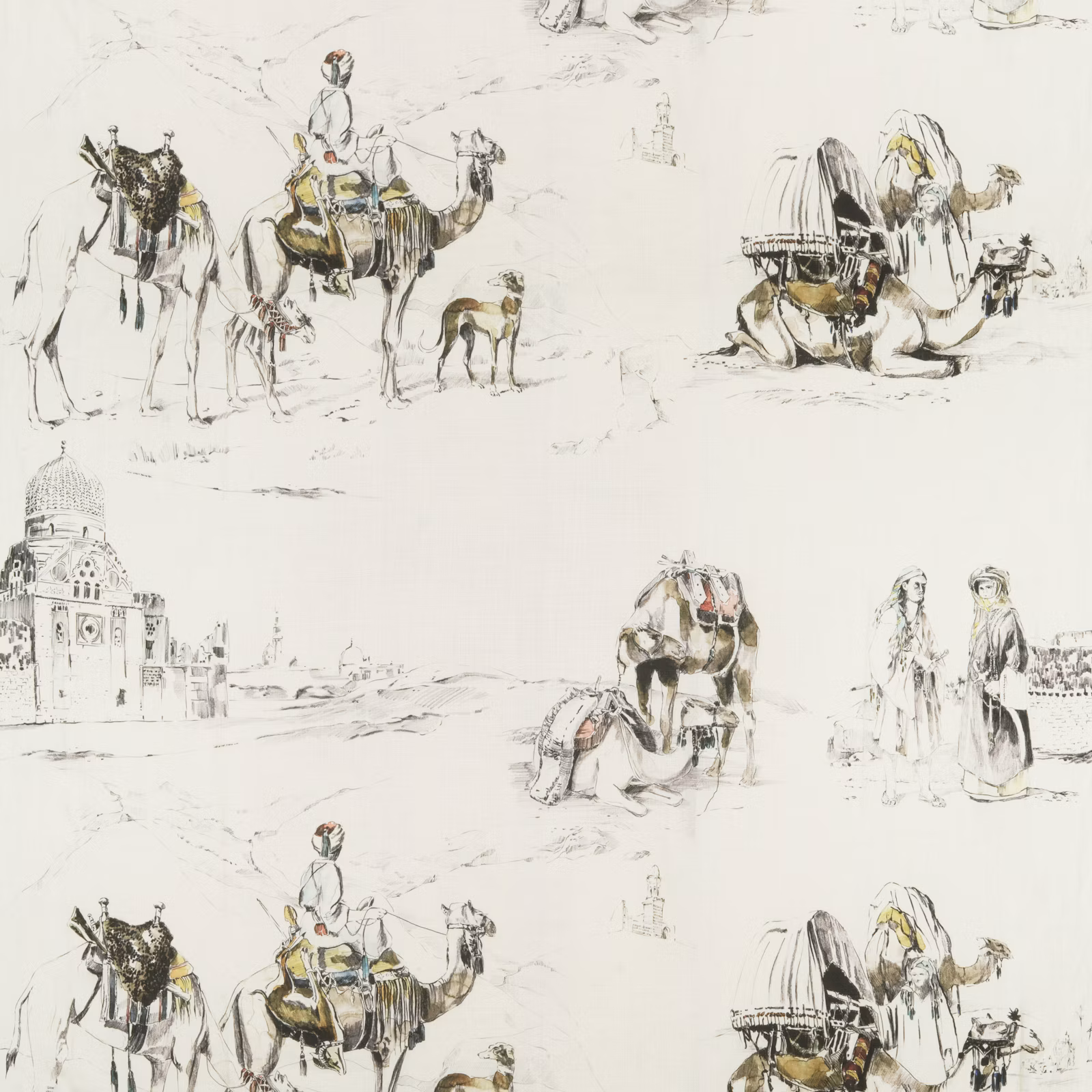 Designs of the Time Gibson gordijnstof in kleur YP14001