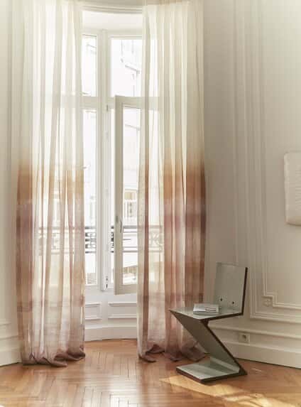 Etamine Au crépuscule interieurinspiratie Etamine Au crépuscule toegepast in een interieur