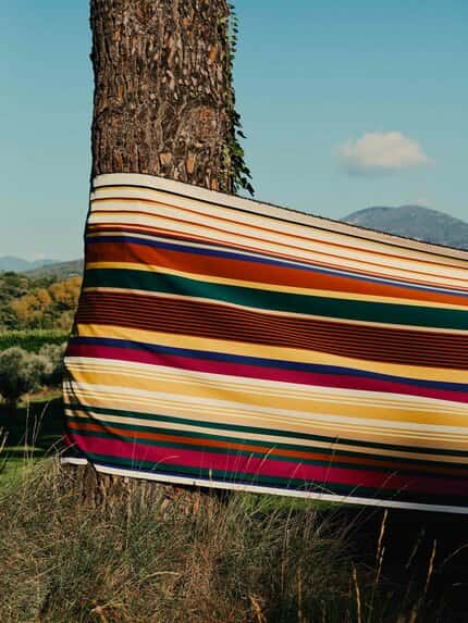 Etamine Bain de Soleil interieurinspiratie Etamine Bain de Soleil toegepast in een interieur
