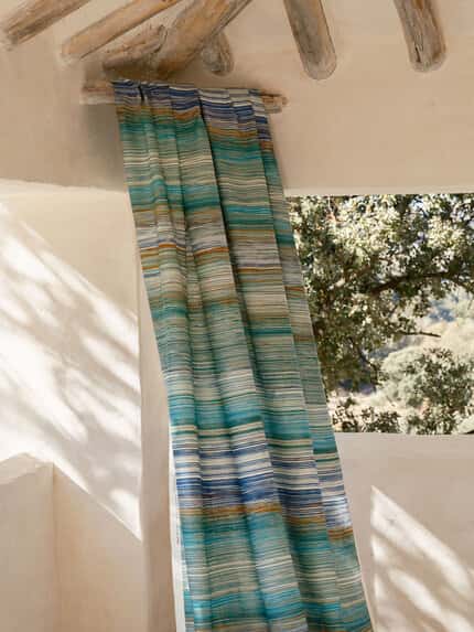 Etamine Chant de l’eau toegepast in een interieur