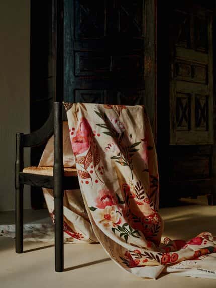 Etamine Fleurs Sauvages interieurinspiratie Etamine Fleurs Sauvages toegepast in een interieur