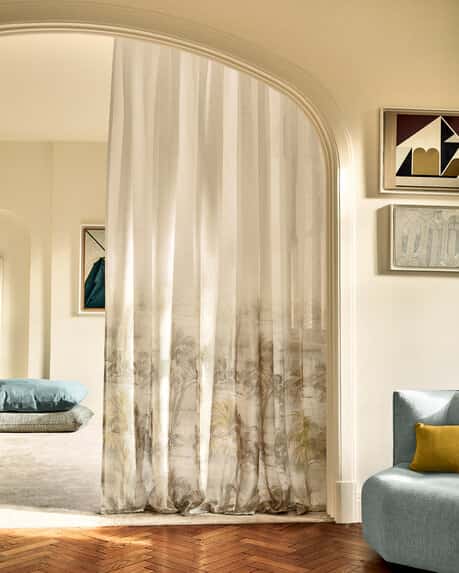 Etamine French Riviera toegepast in een interieur