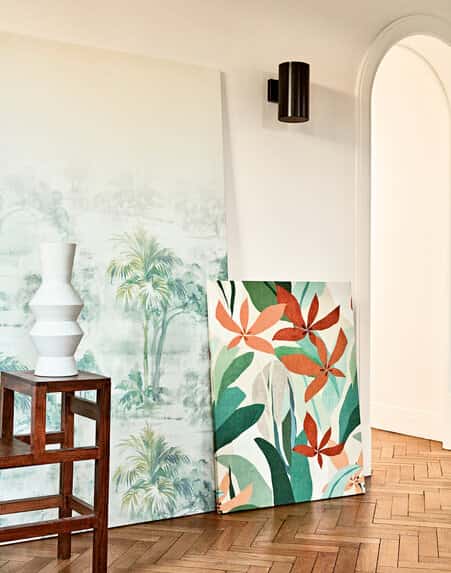 Etamine French Riviera toegepast in een interieur
