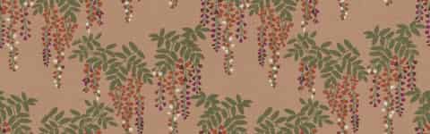 Etamine MONDE BOTANIQUE, kleur 735, stofstaal