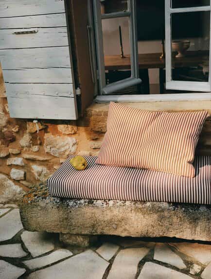 Etamine Petit Paradis interieurinspiratie Etamine Petit Paradis toegepast in een interieur