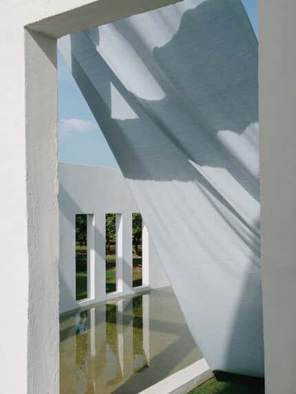 Etamine Ramatuelle interieurinspiratie Etamine Ramatuelle toegepast in een interieur