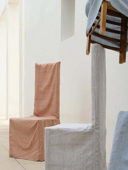 Etamine Ramatuelle interieurinspiratie Etamine Ramatuelle toegepast in een interieur