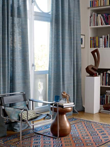 Etamine Tozer toegepast in een interieur