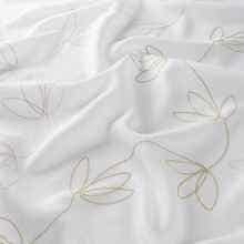 Gardisette Garden Leaf vitrage stof in kleur 8-4978/030