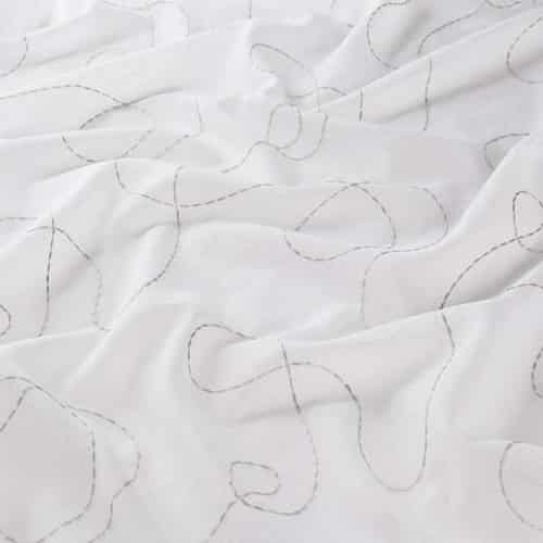 Gardisette Ringlet vitrage stof in kleur 8-4957/091