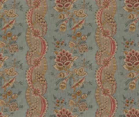 Hodsoll McKenzie HIGHGATE FLORAL RE, kleur 636, stofstaal