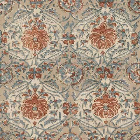 Hodsoll McKenzie MIDORI INDIENNE RE, kleur 355, stofstaal