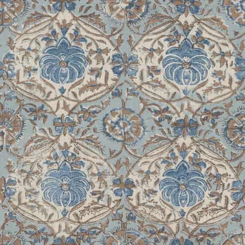 Hodsoll McKenzie MIDORI INDIENNE RE, kleur 585, stofstaal