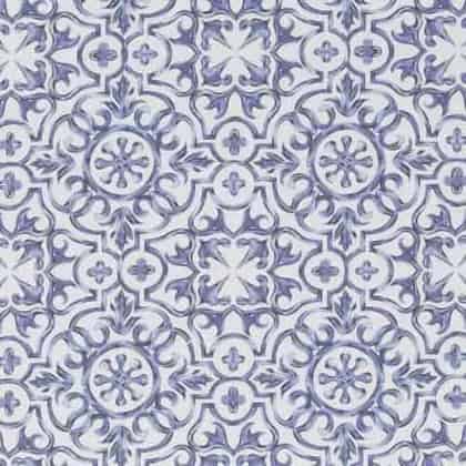 JAB Anstoetz Azulejo overgordijnstof, kleur JA8100/050