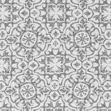 JAB Anstoetz Azulejo overgordijnstof, kleur JA8100/091