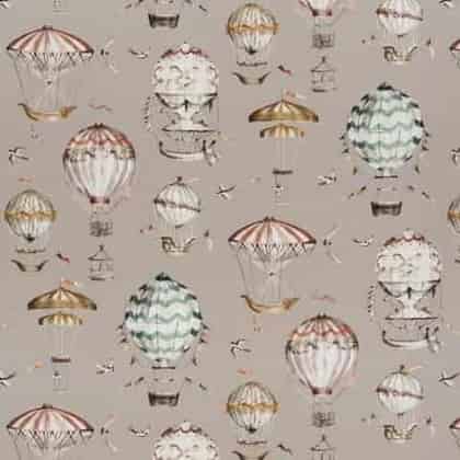 JAB Anstoetz Balloons overgordijnstof, kleur 1-8893/020