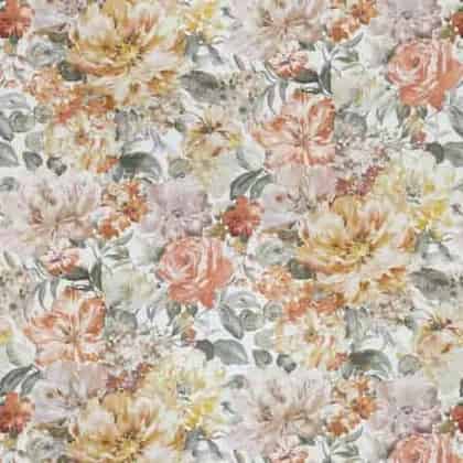 JAB Anstoetz Flowersea overgordijnstof, kleur JA8054/020