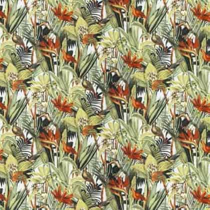 JAB Anstoetz Jungle Birds meubelstof, kleur JA8060/030