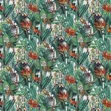JAB Anstoetz Jungle Birds meubelstof, kleur JA8060/061