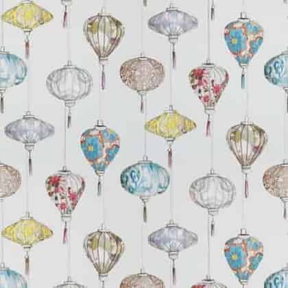 JAB Anstoetz Lampions overgordijnstof, kleur 1-8842/070