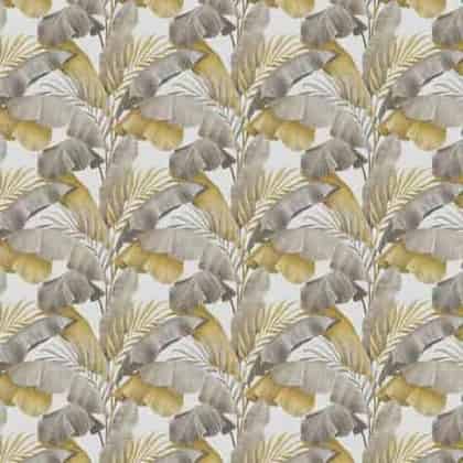JAB Anstoetz Palm Garden vitrage stof, kleur JA8068/040