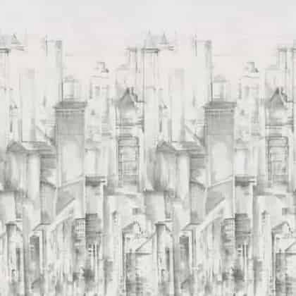 JAB Anstoetz Skyscraper overgordijnstof, kleur 1-8939/091