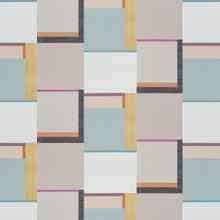 JAB Anstoetz Squares overgordijnstof, kleur JA8036/060