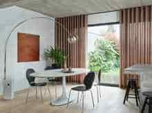 Kobe Robinia toegepast in een interieur